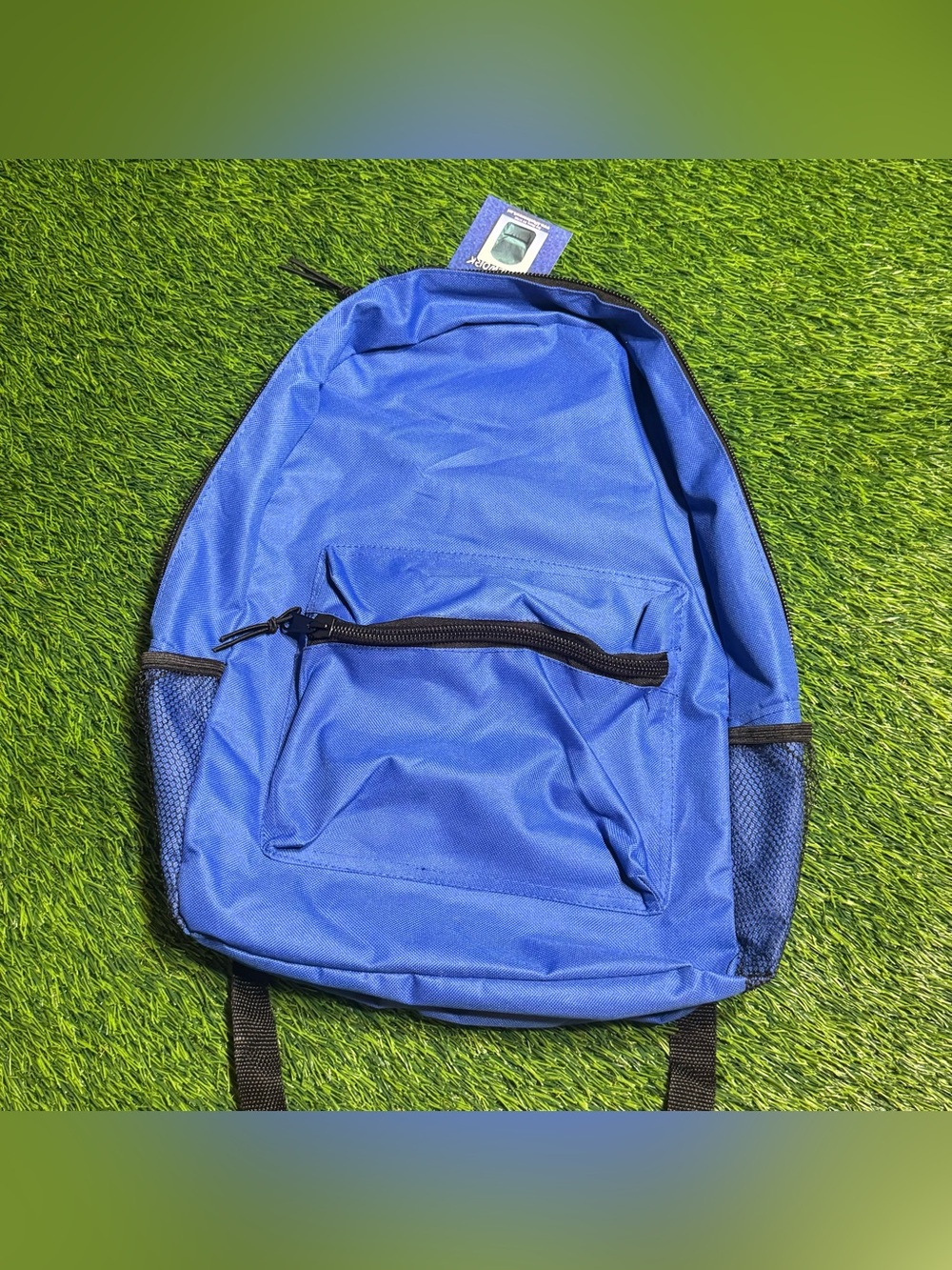 A+ Homework 17" Blue Backpack School Book Bag UC2117 Padded Straps NWT New